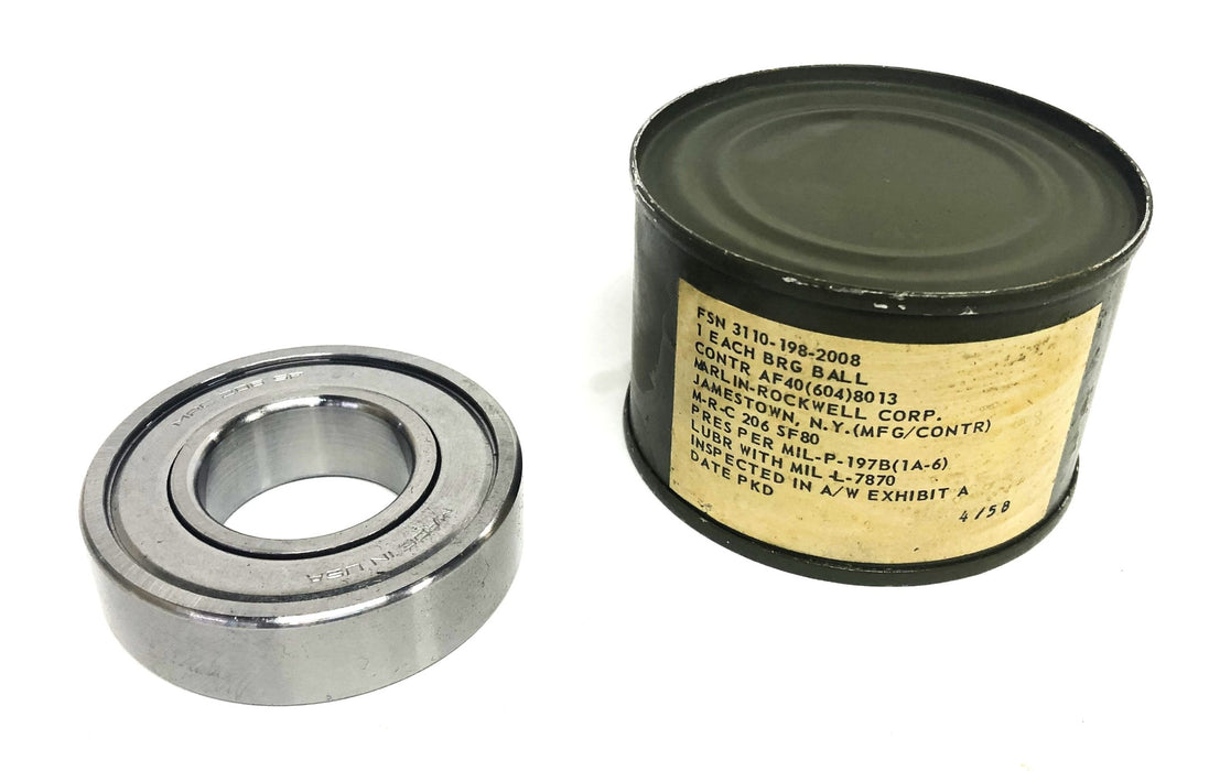 MRC Single Row Ball Bearing 206SF80 NOS