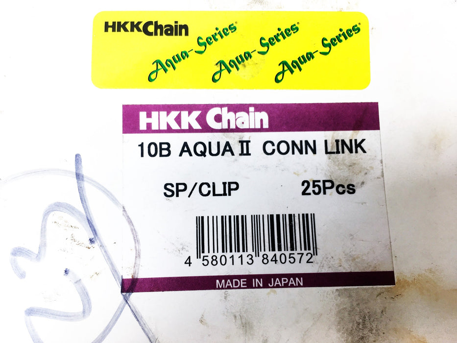 HKK Chain Aqua II Connecting Link 10B (HKK10B, BS-10B) [Lot of 22] NOS
