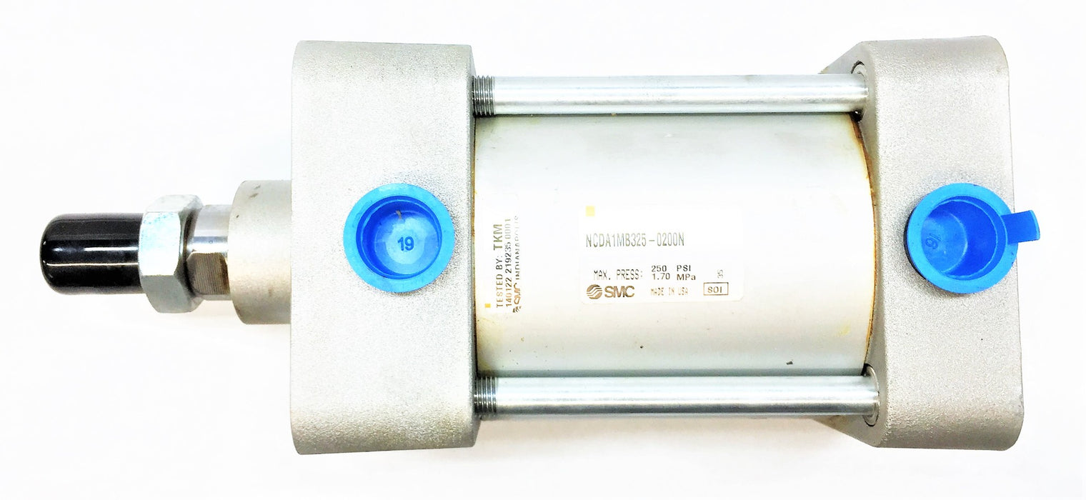 SMC Tie-Rod Cylinder Actuator NCDA1MB325-0200N NOS
