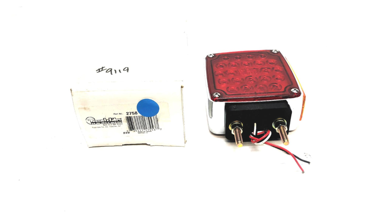 Truck-Lite Double Face Pedestal Lamp SAE S2T216P-07 (2758) NOS