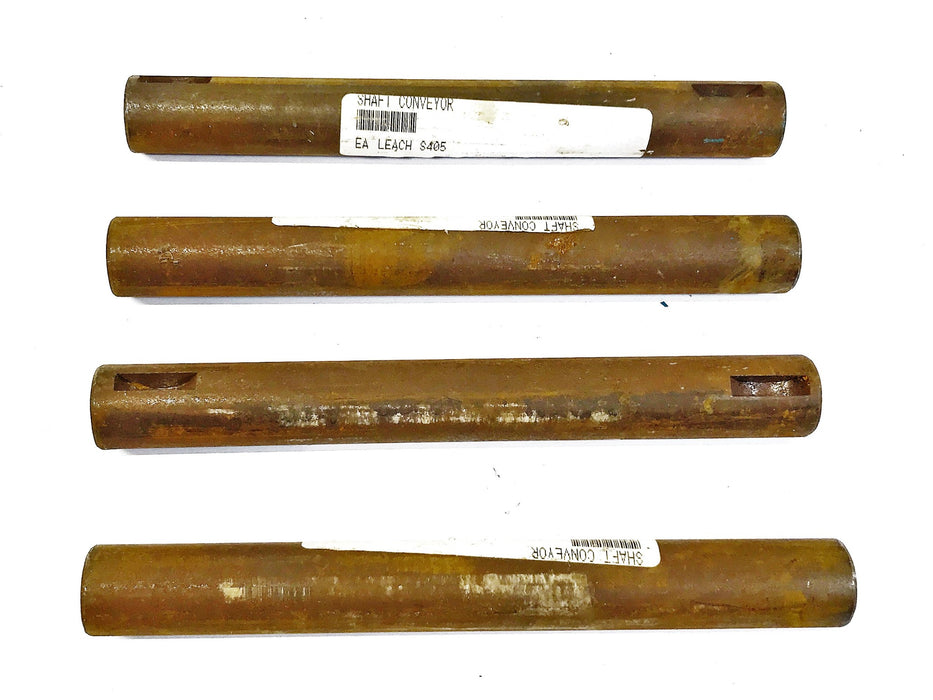 Leach Conveyor Shaft S-405 [Lot of 4] NOS