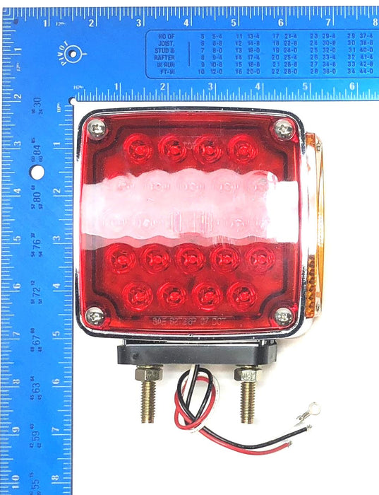 Truck-Lite Double Face Pedestal Lamp SAE S2T216P-07 (2758) NOS