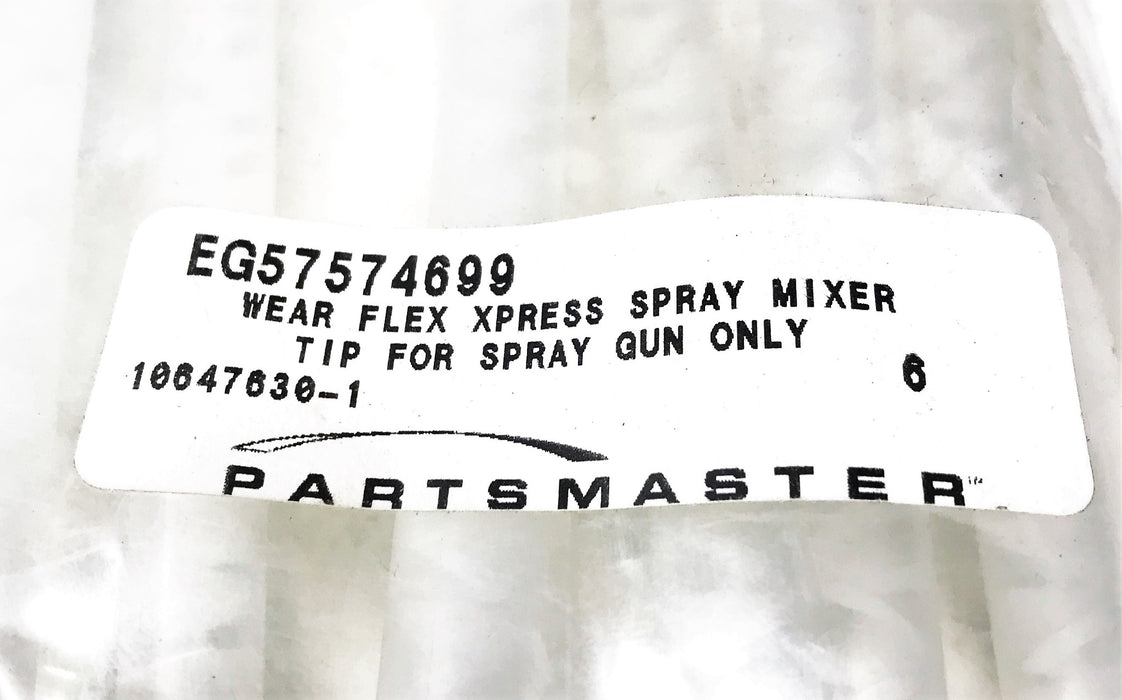 Partsmaster "Wear-Flex Xpress" Mixer Tip EG57574699 [Lot of 2] NOS