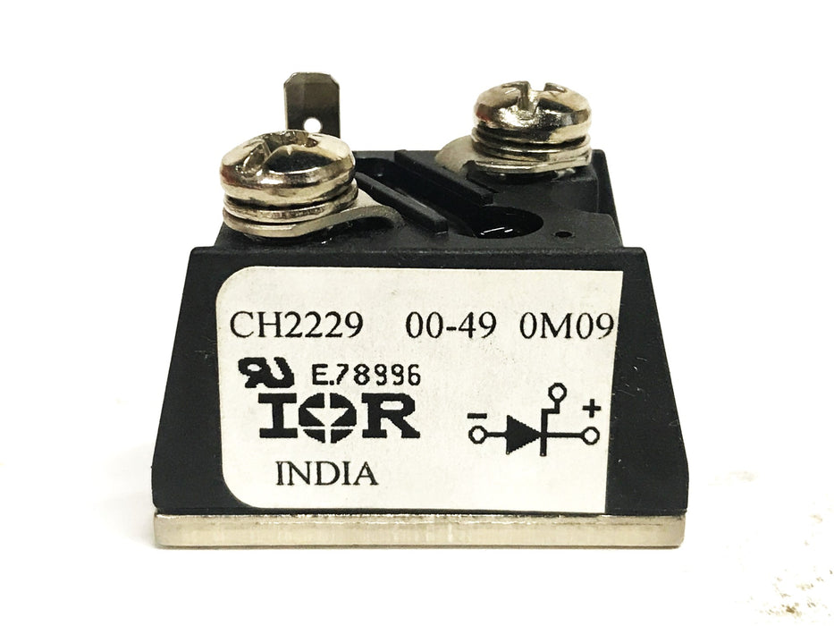 IOR India Forklift Rectifier CH2229-00-49-0M09 [Lot of 2] NOS