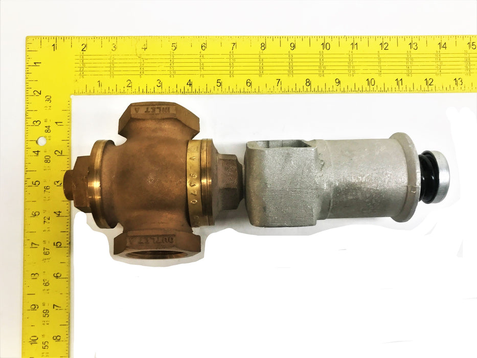 Johnson Controls 1-1/4" Steamfitter Valve V-5470-0007 NOS