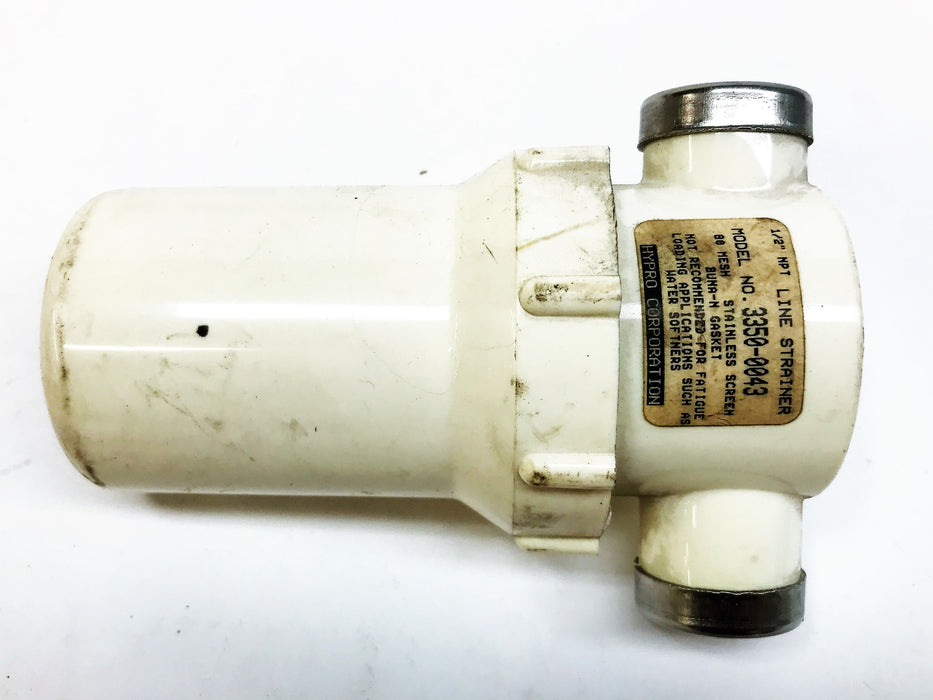 Hypro Corporation 1/2" Line Strainer 3350-0043 NOS