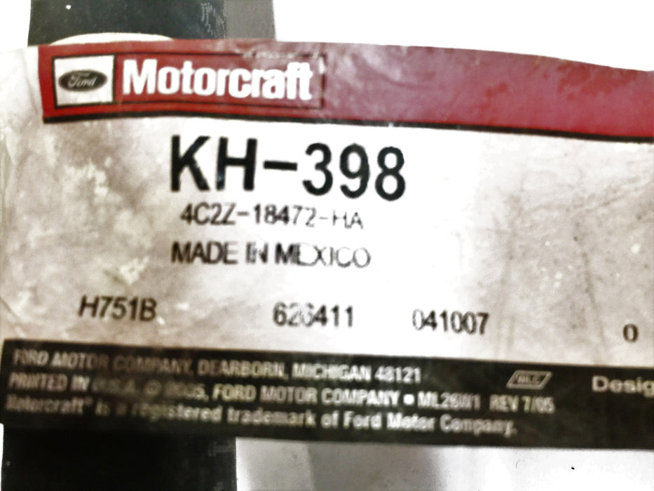Ford Motorcraft Heater Hose Assembly 4C2Z-18472-HA (KH-398) NOS