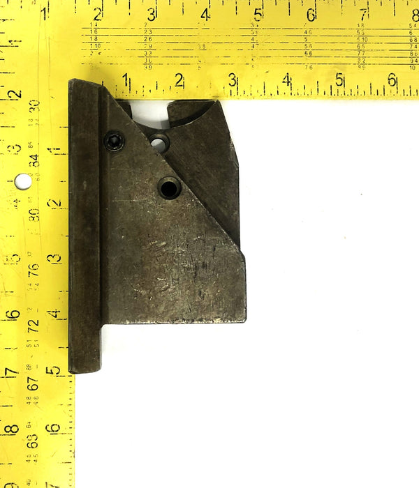 Unbranded Cutoff Holder Assembly 4-3/4X3 Inch OAL USED