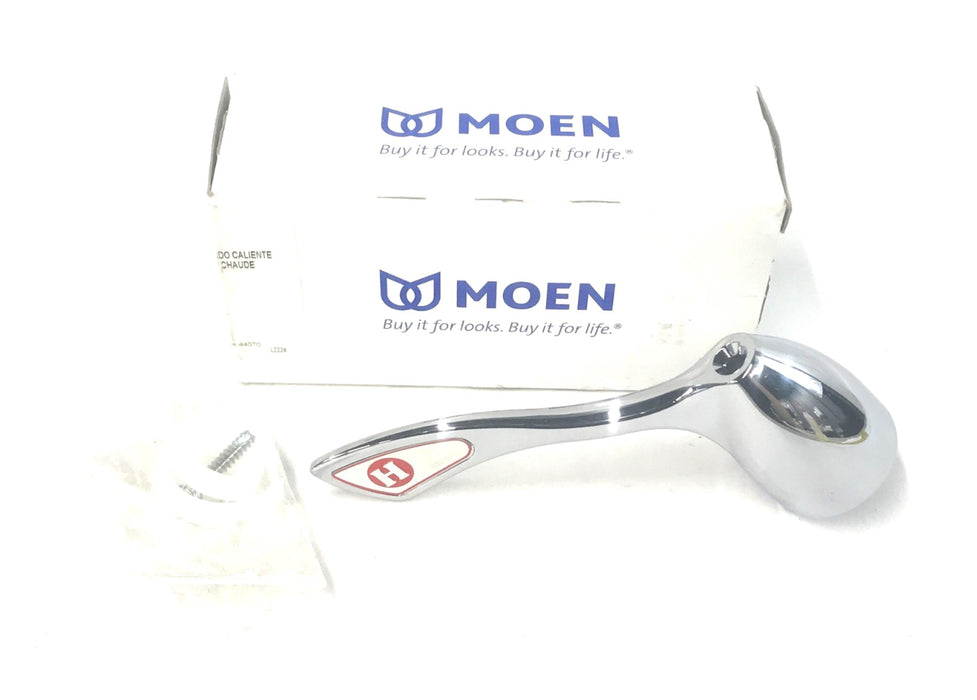 Moen Chrome Wrist Blade Handle Kit Hot Side 14834 NOS