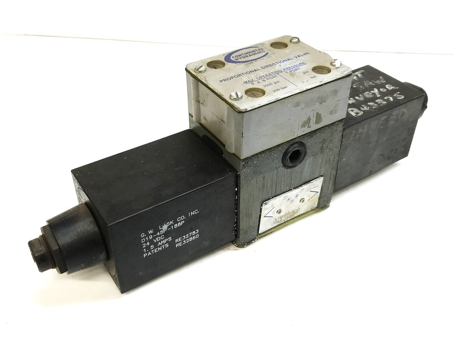 Continental Hydraulics Proportional Direction Valve EDO5M-3A1C-GB511-24L-B USED