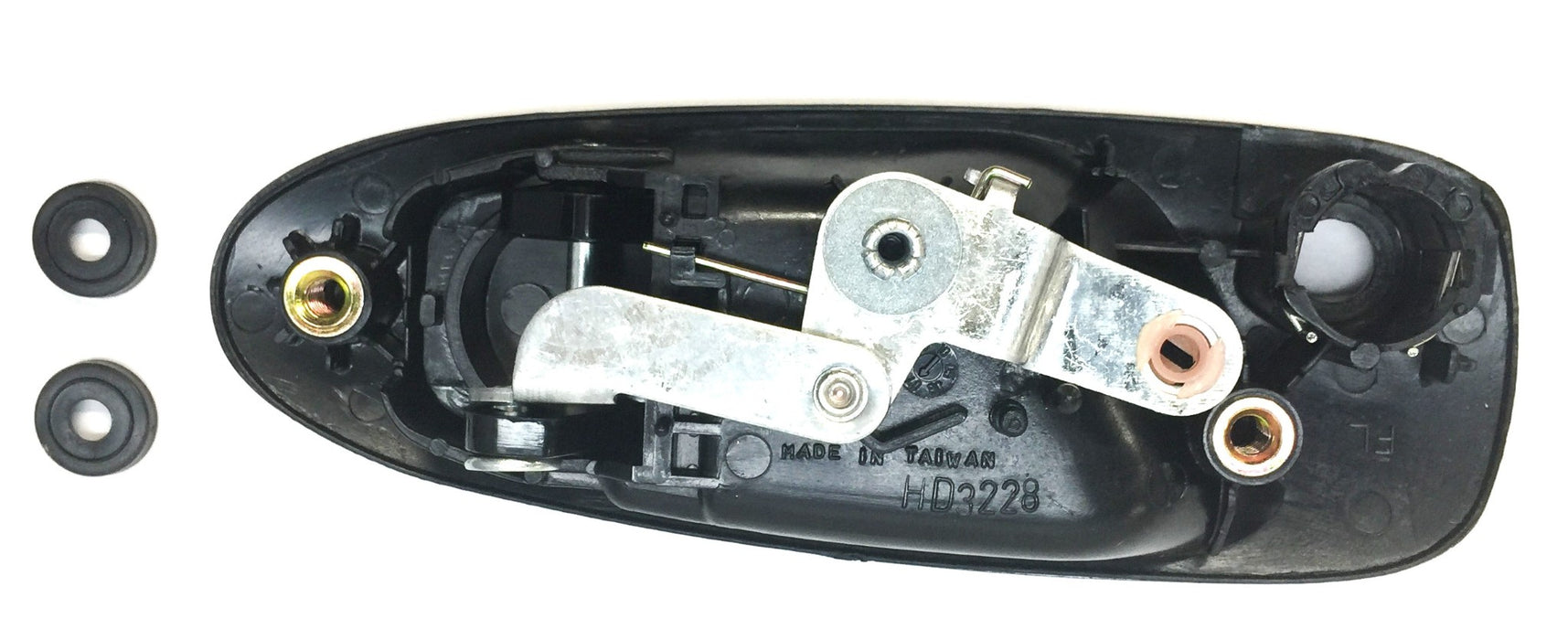 Black Plastic Front LH Outside Handle HD3228A-FL NOS