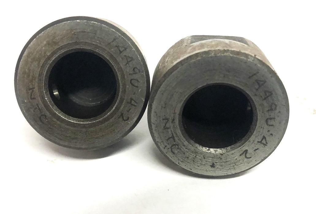 NTC 1.12X1.24IN OD .63IN ID Swivel Gripper Coupler 1449U4-2 [Lot of 2] NOS