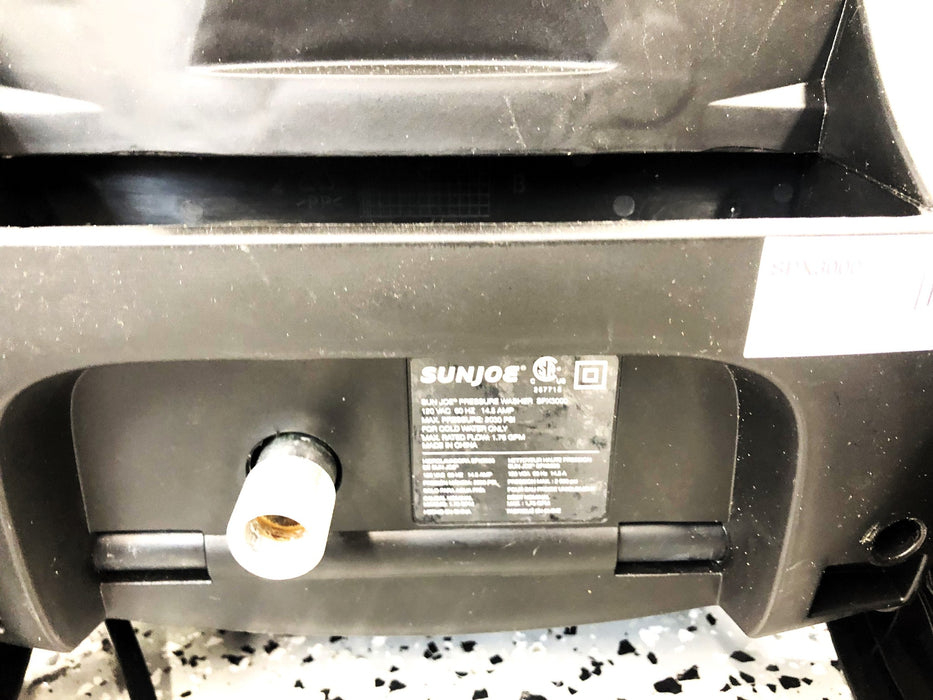 SunJoe 2030 Max PSI Cold Pressure Washer SPX3000 LOCAL PICKUP ONLY USED