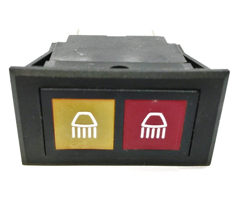 Solico Red/Amber Indicator Switch 14V NOS