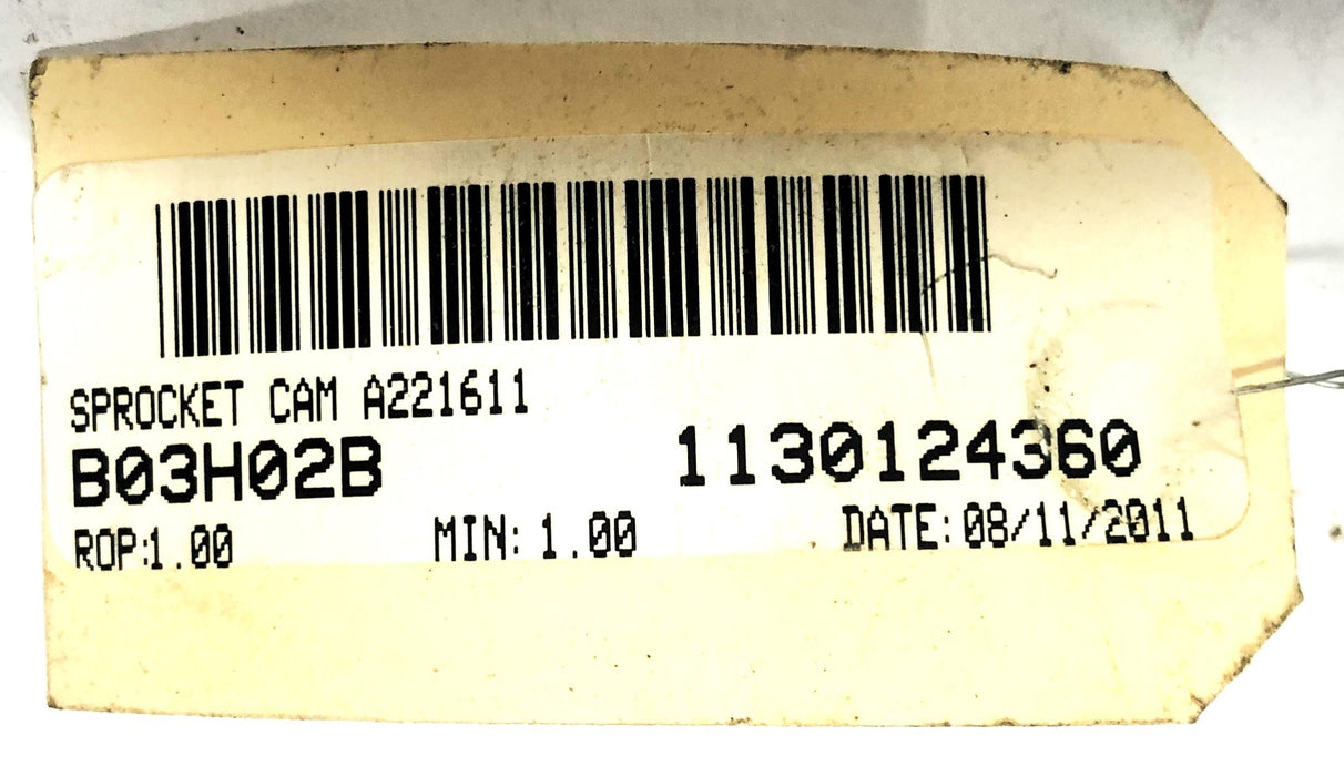 Unbranded 2.12 Inch OD 1.54X1.67 Inch ID 20 Tooth Cam Sprocket A221611 NOS