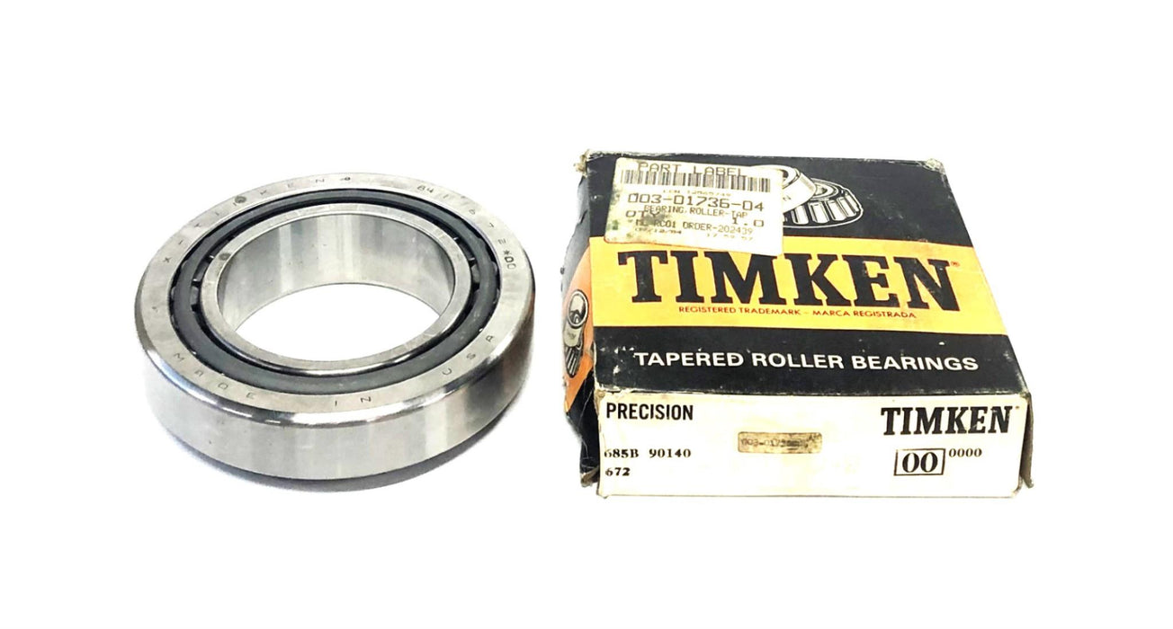 Timken Tapered Roller Bearing 685B/672 (90140) NOS