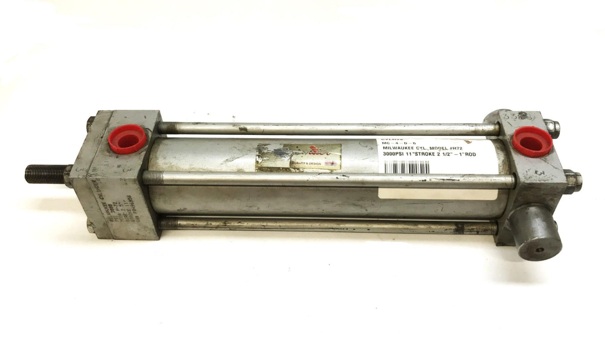 Milwaukee Cylinder H Series Hydraulic Tie Rod Cylinder H72 USED