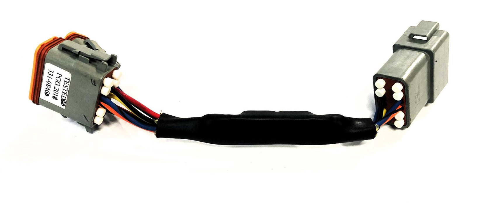 Deutsch DR04-12P PGG 2010 Connector Interlock Adapter Harness 331-0846 NOS