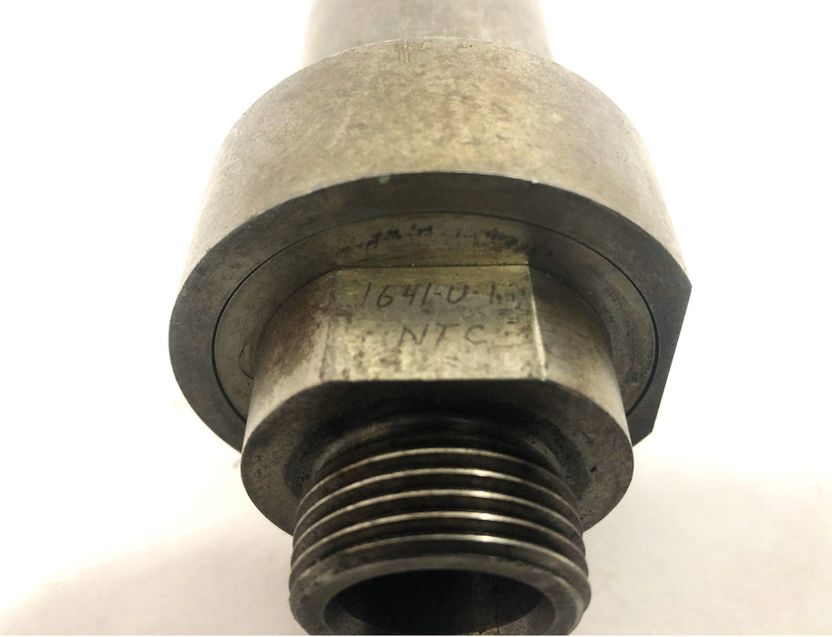 NTC 6 Inch 2.12X2X1.50 Inch OD Threaded 0.68 Inch ID Drill Holder 1641-U-1 USED