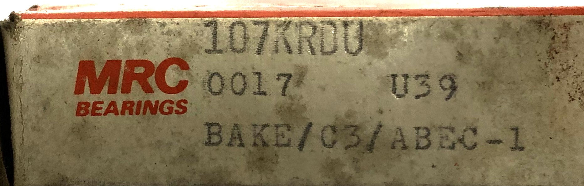 MRC Single Row Ball Bearing 107KRDU NOS