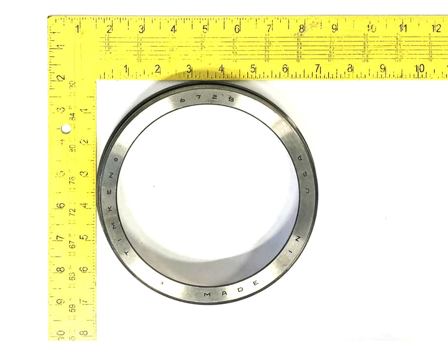 Timken Tapered Roller Bearing Cup 672B NOS