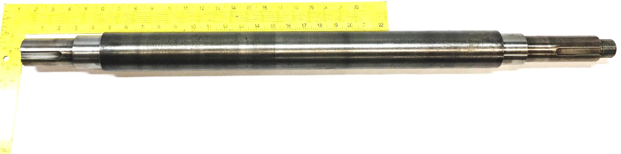 Unbranded 35-1/2 OAL Inch Conveyor Lifting Shaft 2-3/8 To 1-1/8 Inch OD NOS