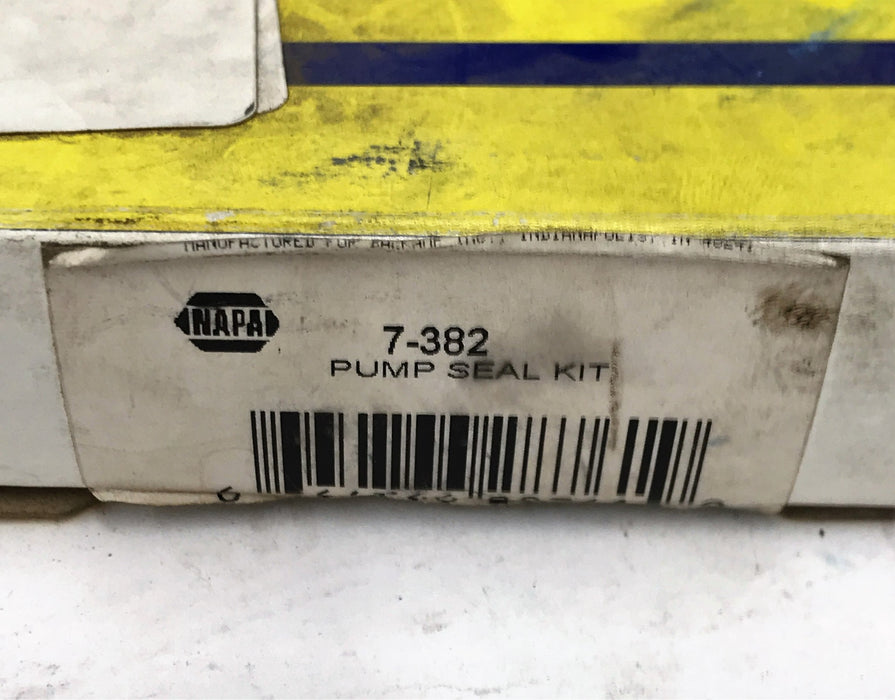NAPA Power Steering Pump Seal Kit 7-382 NOS