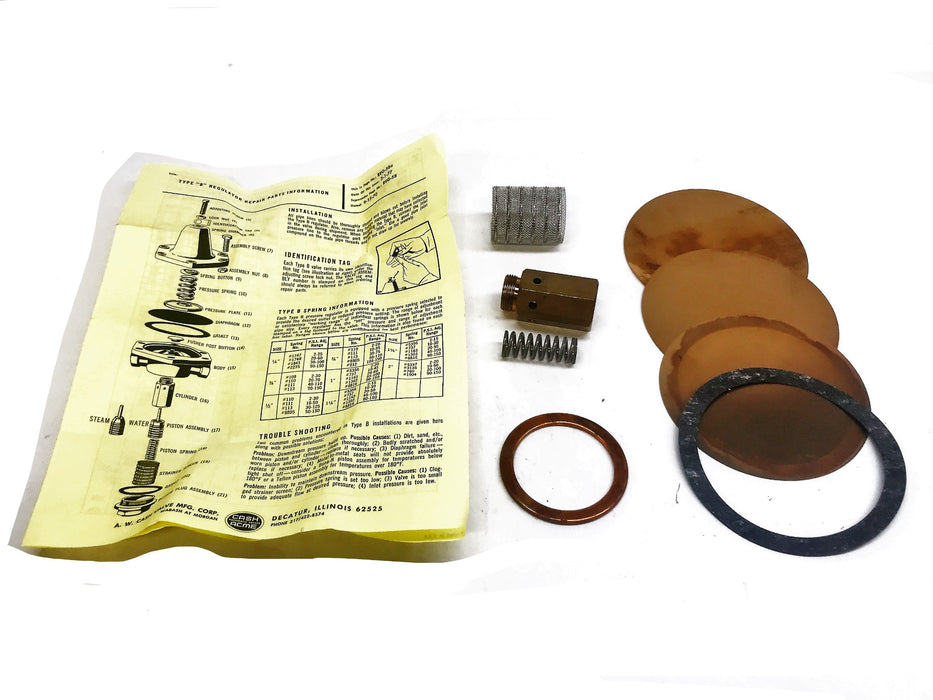 Cash Acme 3/4" Type B Steam and Oil Repair Kit 12792 NOS