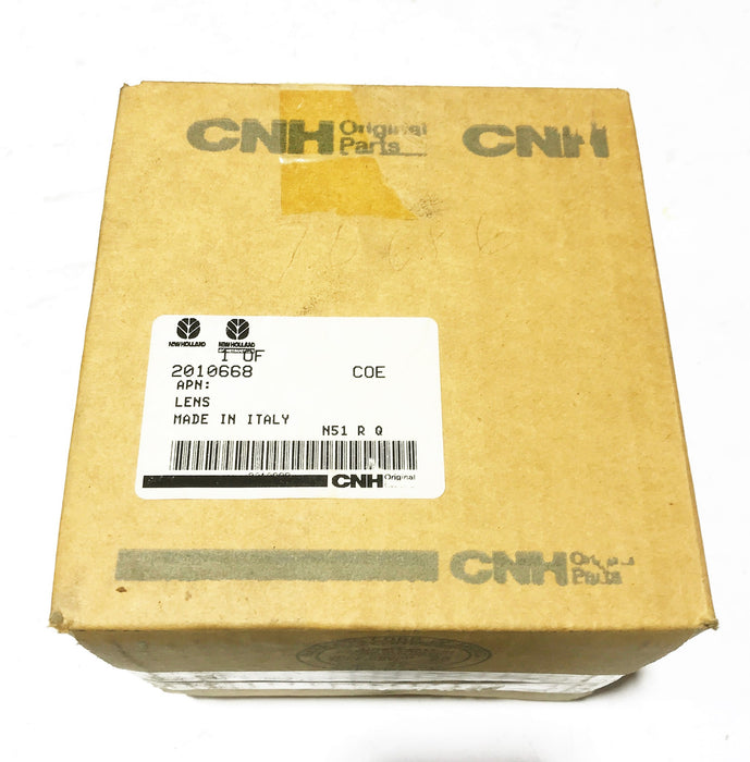 Replacement Amber Lens fits Case New Holland CNH 2010668 NOS