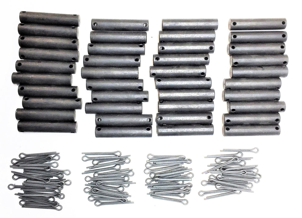 UNBRANDED 2-3/8" x 1/2" Rivet w/(2) Cotter Pin Set [Lot of 30] NOS