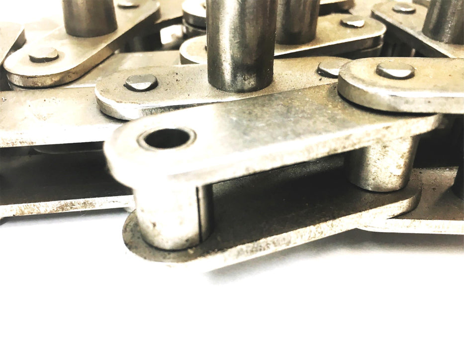 Unbranded 33 Inch Roller Chain With D-5 Attachment 1 Inch Pitch [Lot of 3] USED