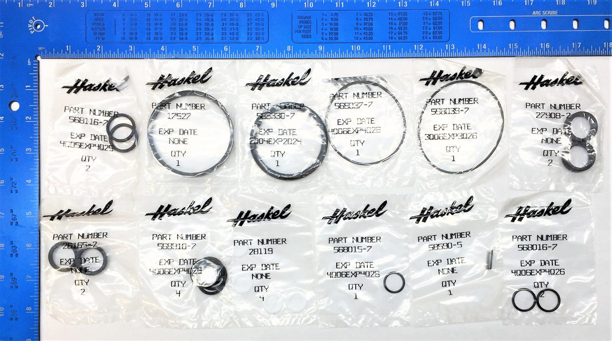 HASKEL Gas Booster Seal Kit 29013 NOS