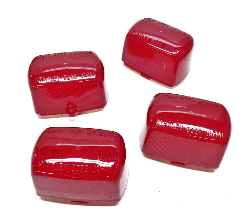 Honda OEM Red Lens 33562-ML0-820 [Lot of 4] NOS