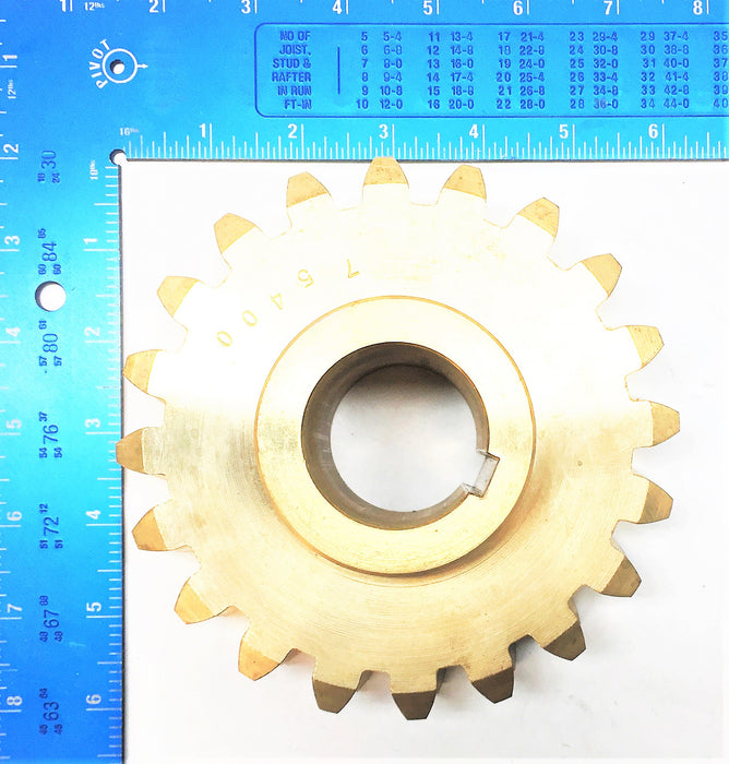 BOSTON RH 5-3/4" Brass Worm Gear 75400 (GB1100) NOS