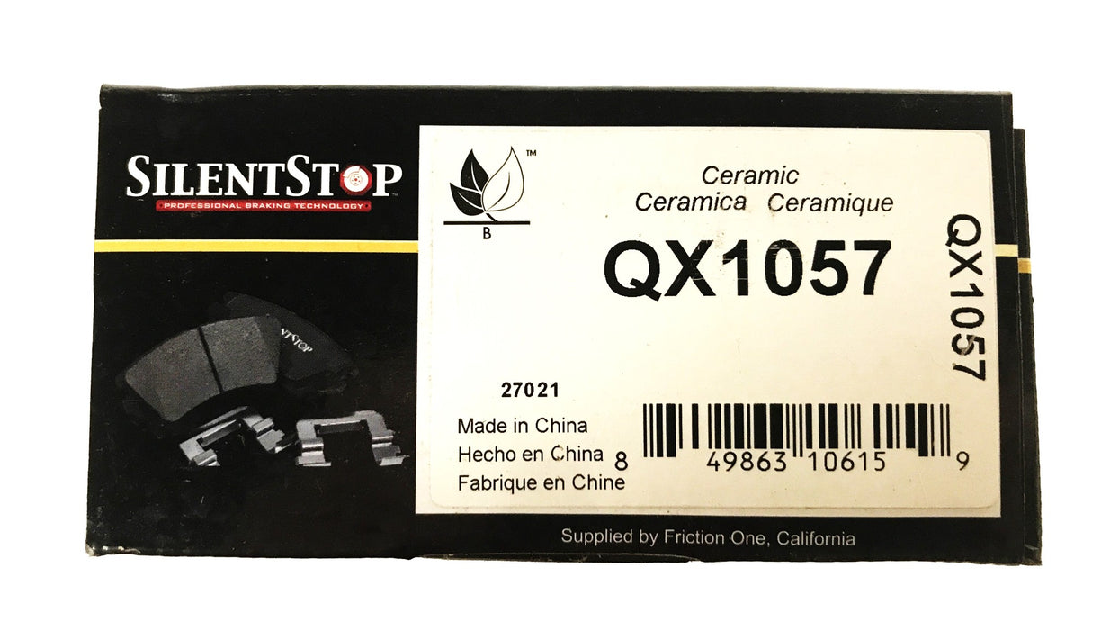 Silent Stop Semi-Metallic Brake Pad Kit QX1057 NOS