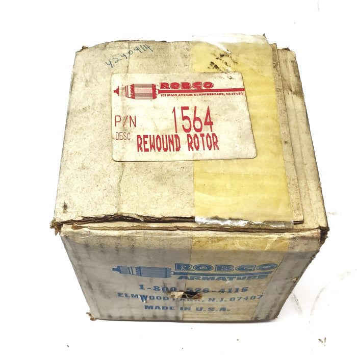Robco Armeture Re-Wound Alternator Rotor 1564 NOS