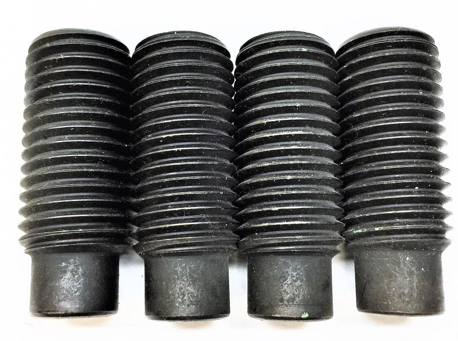 UNBRANDED M24-3.0 X 60mm DIN 915 Dog Point Black Hex Socket Screw [Lot of 4] NOS