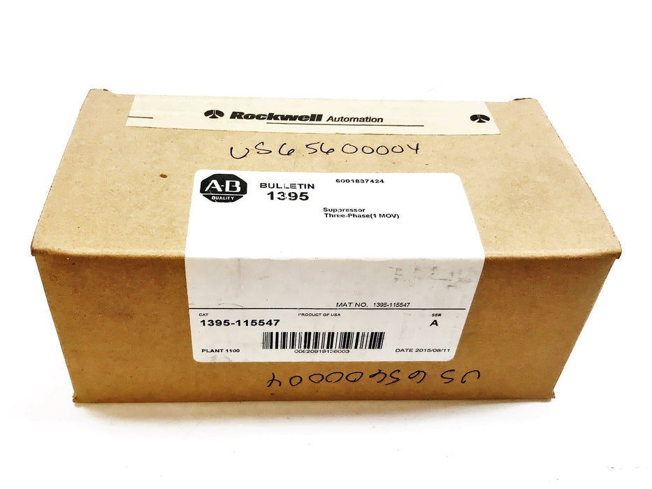 Allen Bradley 3-Phase Suppressor 1395-115547 NOS