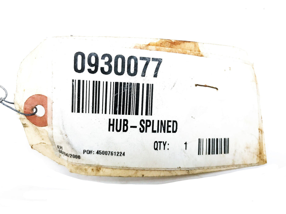 Hyster Splined Hub 930077 NOS