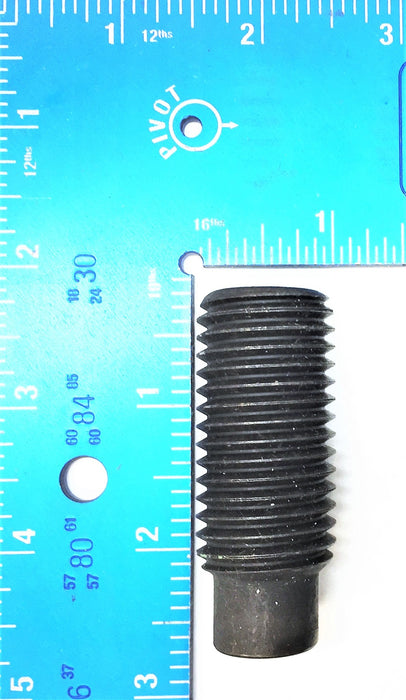 UNBRANDED M24-3.0 X 60mm DIN 915 Dog Point Black Hex Socket Screw [Lot of 4] NOS