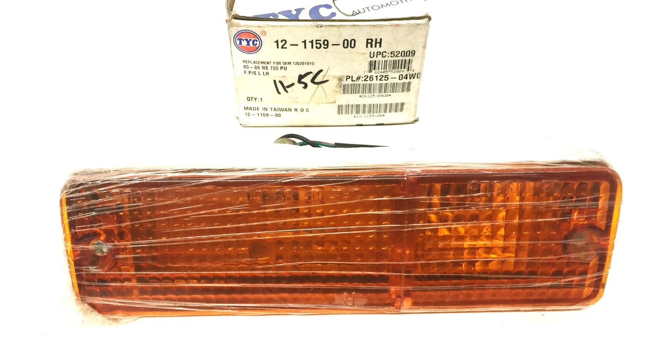 TYC Replacement Amber Side Marker Assembly 12-1159-00 (780623) NOS
