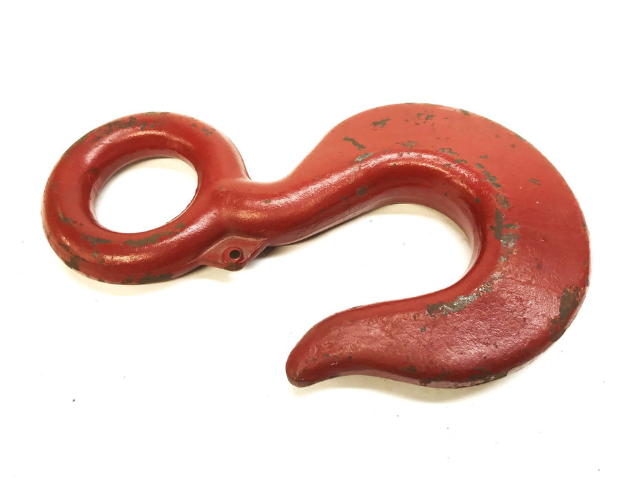 Crosby 10-Ton 45-Degree Lifting Eye Hook without Latch WLL-10T-45 USED