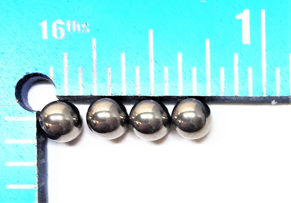HASKEL GR100 Non-Magnetic Ball 26130-6 [Lot of 4] NOS