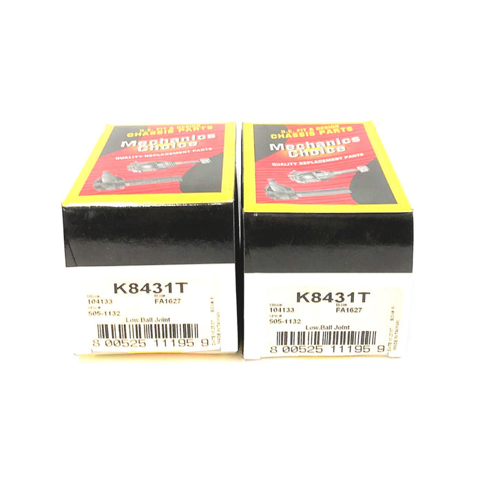 Mechanics Choice Ball Joint Assembly K8431T [Lot of 2] NOS