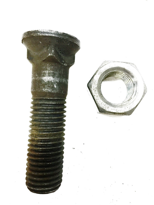 Unbranded 3/4" Dome Head Grade 9 Square Neck Bolt and Nut [Lot of 9] NOS