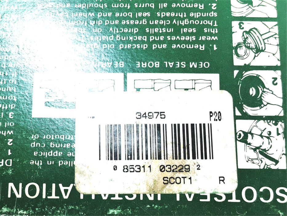 CR Services Scotseal Wheel Oil Seal 34975 NOS