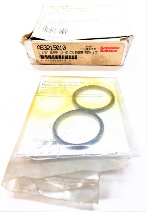 SCHRADER BELLOWS 1-1/2" Bunan L2-H2 Cylinder Body Kit A63215010 NOS