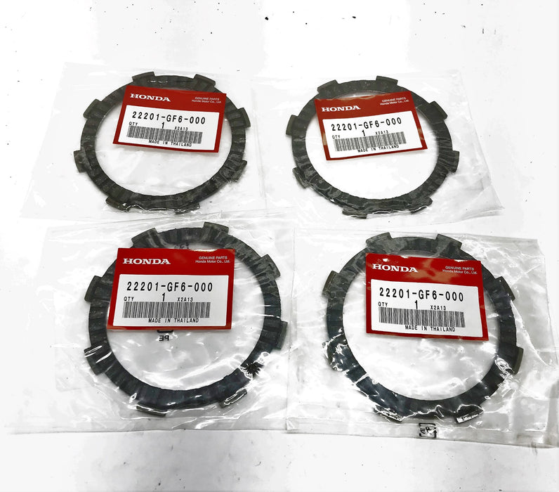 Honda OEM Clutch Friction Disc 22201-GF6-000 [Lot of 4] NOS