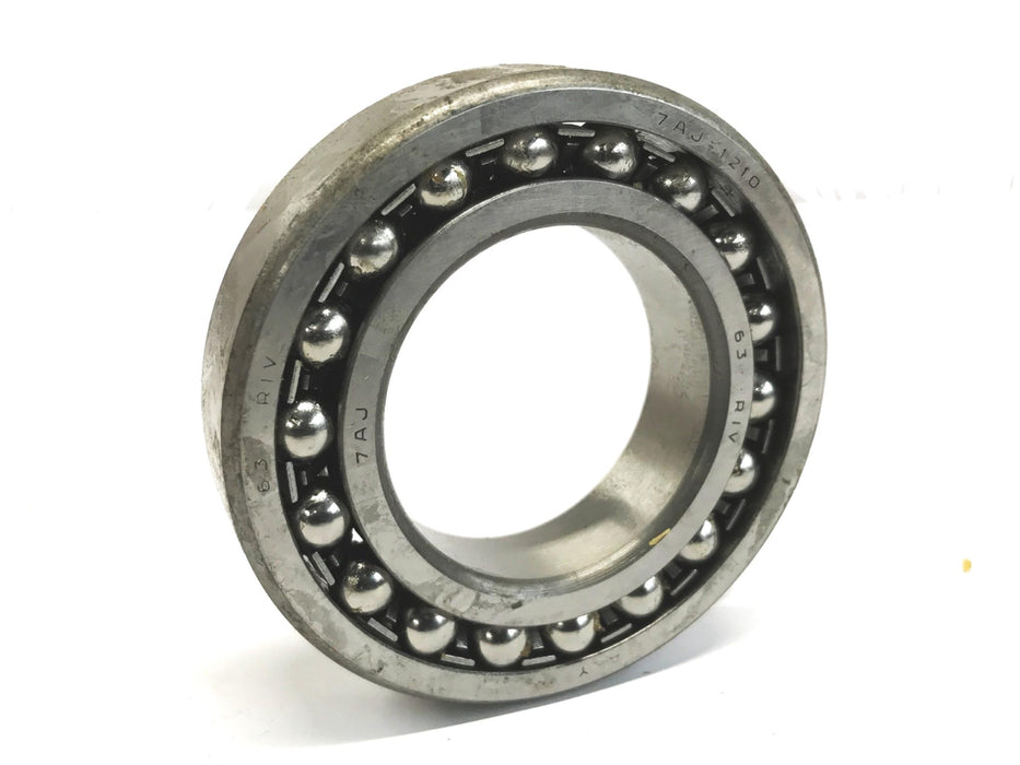 RIV Self-Aligning Ball Bearing 7AJ = 1210 [Lot of 3] NOS