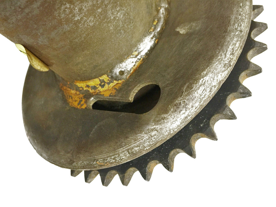 Unbranded 6" Sprocket with Pulley USED